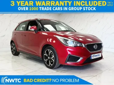 Used MG MG3 Exclusive 106 HP (77 kW) 2019 Red Hatchback