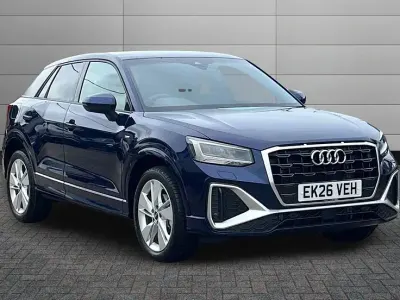 Used Audi Q2 S-Line 150 HP (110 kW) 2026 Navarra blue SUV