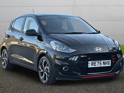 New Hyundai i10 N Line 2025 Black Hatchback