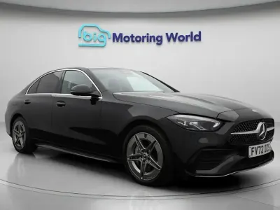 Used Mercedes C300e AMG line 313 HP (230 kW) 2023 Black Sedan