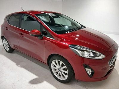 Used Ford Fiesta Titanium 100 HP (73 kW) 2018 Red Hatchback