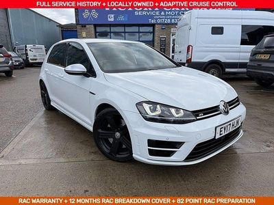 White Used 2017 VW Golf VII R Hatchback | £17,495 (Fair price)