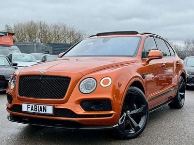 Used Bentley Bentayga 608 HP (447 kW) 2018 Orange SUV