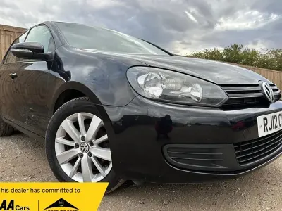 Used VW Golf VII Match 105 HP (77 kW) 2012 Black Hatchback