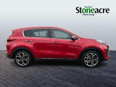 Used Kia Sportage GT-Line S 174 HP (127 kW) 2021 Red SUV