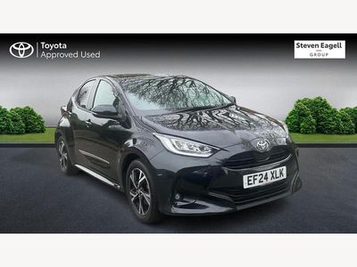 Used Toyota Yaris Hybrid Design 2024 Black Hatchback