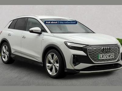 Used Audi Q4 e-tron S-Line 219 kW (299 HP) 2022 White SUV