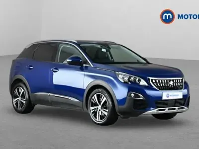 Used Peugeot 3008 Allure 120 HP (88 kW) 2018 Blue SUV
