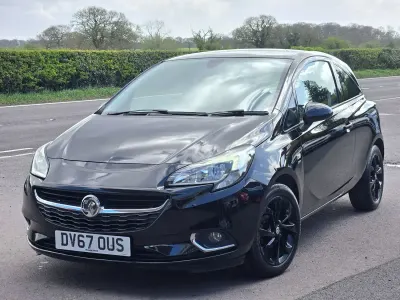 Używany Vauxhall Corsa SRi 75 KM (55 kW) 2017 Czarny Hatchback