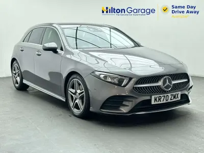 Used Mercedes A200 AMG Line Premium 150 HP (110 kW) 2020 Grey Hatchback