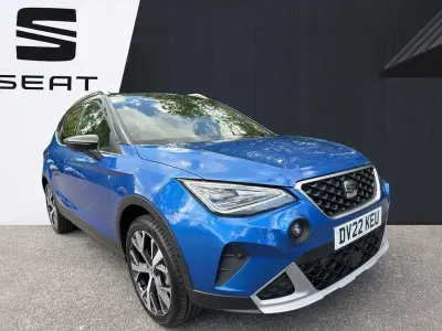 Used Seat Arona Xperience Lux 108 HP (79 kW) 2022 Blue SUV