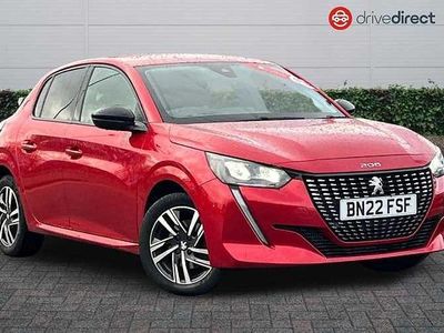 Used Peugeot 208 Allure Premium 102 HP (75 kW) 2022 Red Hatchback