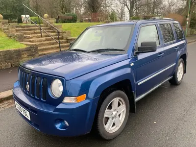Used Jeep Patriot Limited 174 HP (127 kW) 2010 Blue SUV