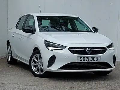 Used Vauxhall Corsa 2021 White Hatchback