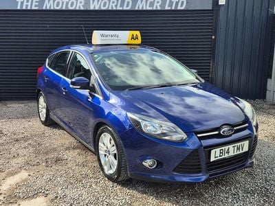 Used Ford Focus Titanium 125 HP (91 kW) 2014 Blue Hatchback