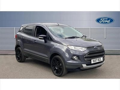 Usado Ford Ecosport Titanium S 140 HP (102 kW) 2017 Cinzento SUV