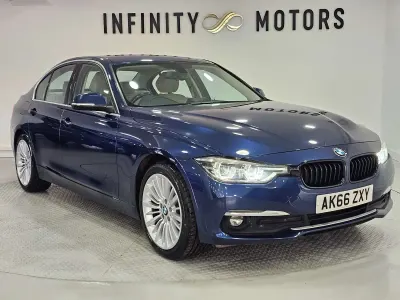 Used BMW 320 Luxury Line 2016 Blue Sedan