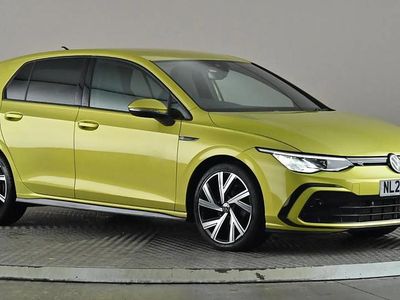Used VW Golf VIII R-line 150 HP (110 kW) 2022 Yellow Hatchback