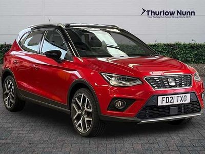 Used Seat Arona XCELLENCE Lux 110 HP (80 kW) 2021 Red SUV