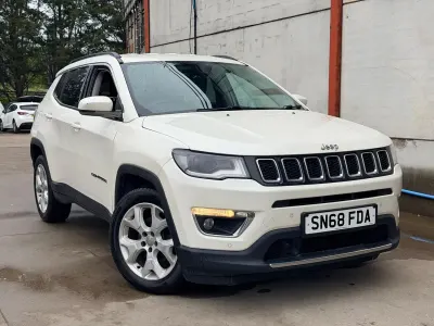 Used Jeep Compass Limited 140 HP (102 kW) 2018 White SUV
