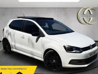 Used VW Polo BlueGT 150 HP (110 kW) 2017 White Hatchback