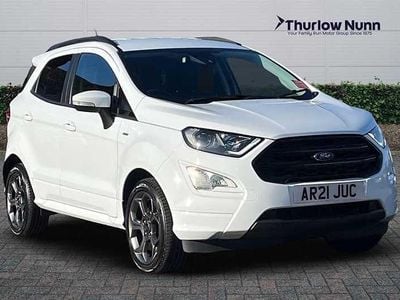 Used Ford Ecosport ST-Line 140 HP (102 kW) 2021 White SUV