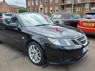 Begagnad Saab 9-3 Cabriolet Vector 2007 Svart Cab