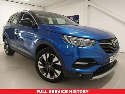 Used Vauxhall Grandland X Sport 130 HP (95 kW) 2019 Blue SUV