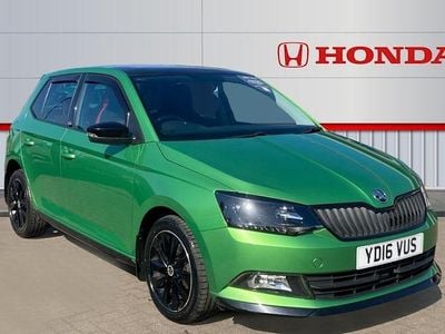 Used Skoda Fabia Monte Carlo 110 HP (80 kW) 2016 Green Hatchback