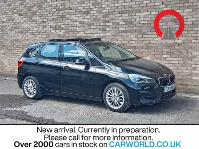 Used BMW 225 Active Tourer Sport Line 224 HP (164 kW) 2019 Black MPV