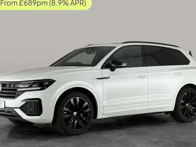 Used VW Touareg Black Edition 286 HP (210 kW) 2022 White SUV