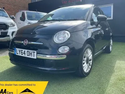 Usado Fiat 500 Lounge 69 HP (50 kW) 2015 Preto Citadino