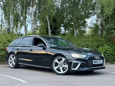 Used Audi A4 S-Line 2020 Black Estate