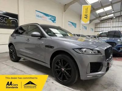 Used Jaguar F-Pace Chequered Flag 240 HP (176 kW) 2020 Grey SUV
