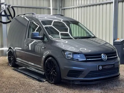 Used VW Caddy Trendline 102 HP (75 kW) 2017 Grey MPV