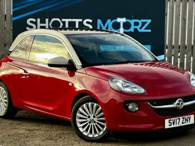 Used Vauxhall Adam Glam 2017 Red Hatchback