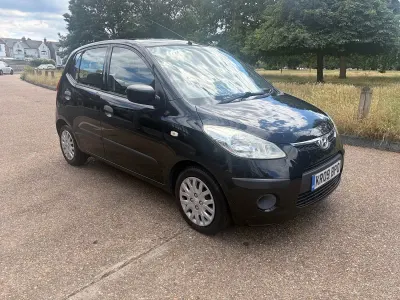 Used Hyundai i10 Classic 77 HP (56 kW) 2009 Black Hatchback