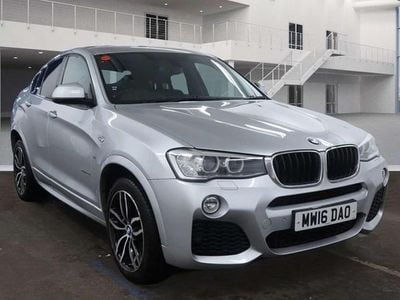 Used BMW X4 M Sport 190 HP (139 kW) 2016 Silver SUV