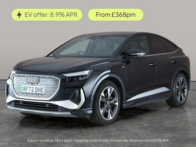 Black Used 2022 Audi Q4 Sportback e-tron S-Line SUV | £22,596 (Good price)