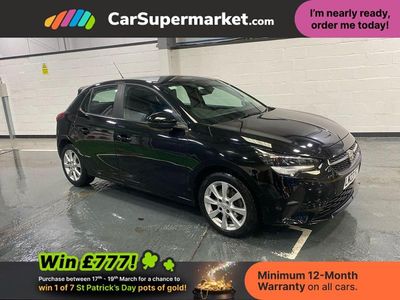 Used Vauxhall Corsa Design Edition 101 HP (74 kW) 2023 Black Hatchback