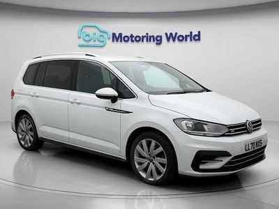 White Used 2020 VW Touran R-line MPV | £17,996 (Good price)