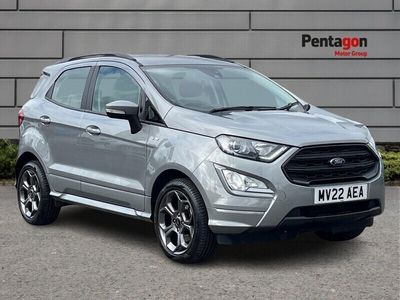 used Ford Ecosport ST-Line1.0t Ecoboost Gpf St Line Suv 5dr Petrol Manual Euro 6 (s/s) (125 Ps) - MV22AEA