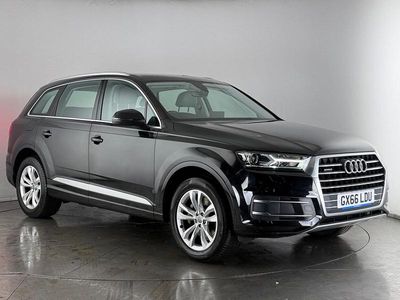 Black Used 2016 Audi Q7 SUV | £18,400 (Fair price)