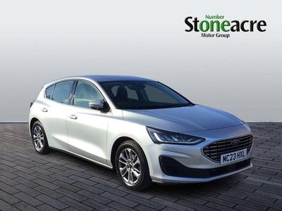 Silver Used 2023 Ford Focus Titanium Hatchback | £14,298 (Fair price)