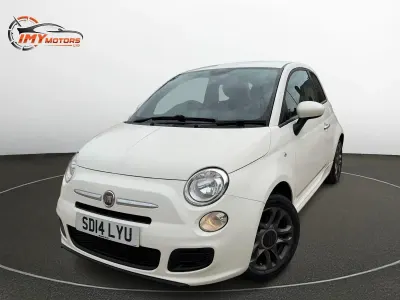 Used Fiat 500 S 69 HP (50 kW) 2014 White Hatchback