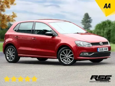 Used VW Polo Design 2016 Red Hatchback
