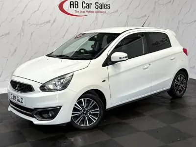 Used Mitsubishi Mirage 78 HP (57 kW) 2019 White Hatchback