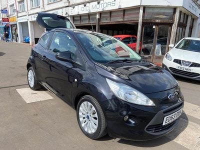 Used Ford Ka Zetec 69 HP (50 kW) 2013 Black Hatchback