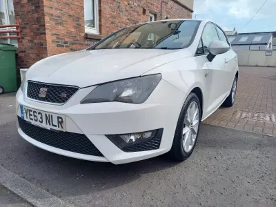 Used Seat Ibiza FR 105 HP (77 kW) 2013 White Hatchback