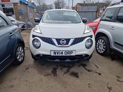 Used Nissan Juke Acenta Premium 110 HP (80 kW) 2014 White SUV